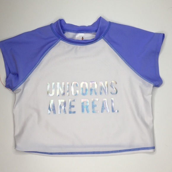 Cat & Jack NWOT girl’s L(10/12) tankini and rash. - Picture 2 of 7